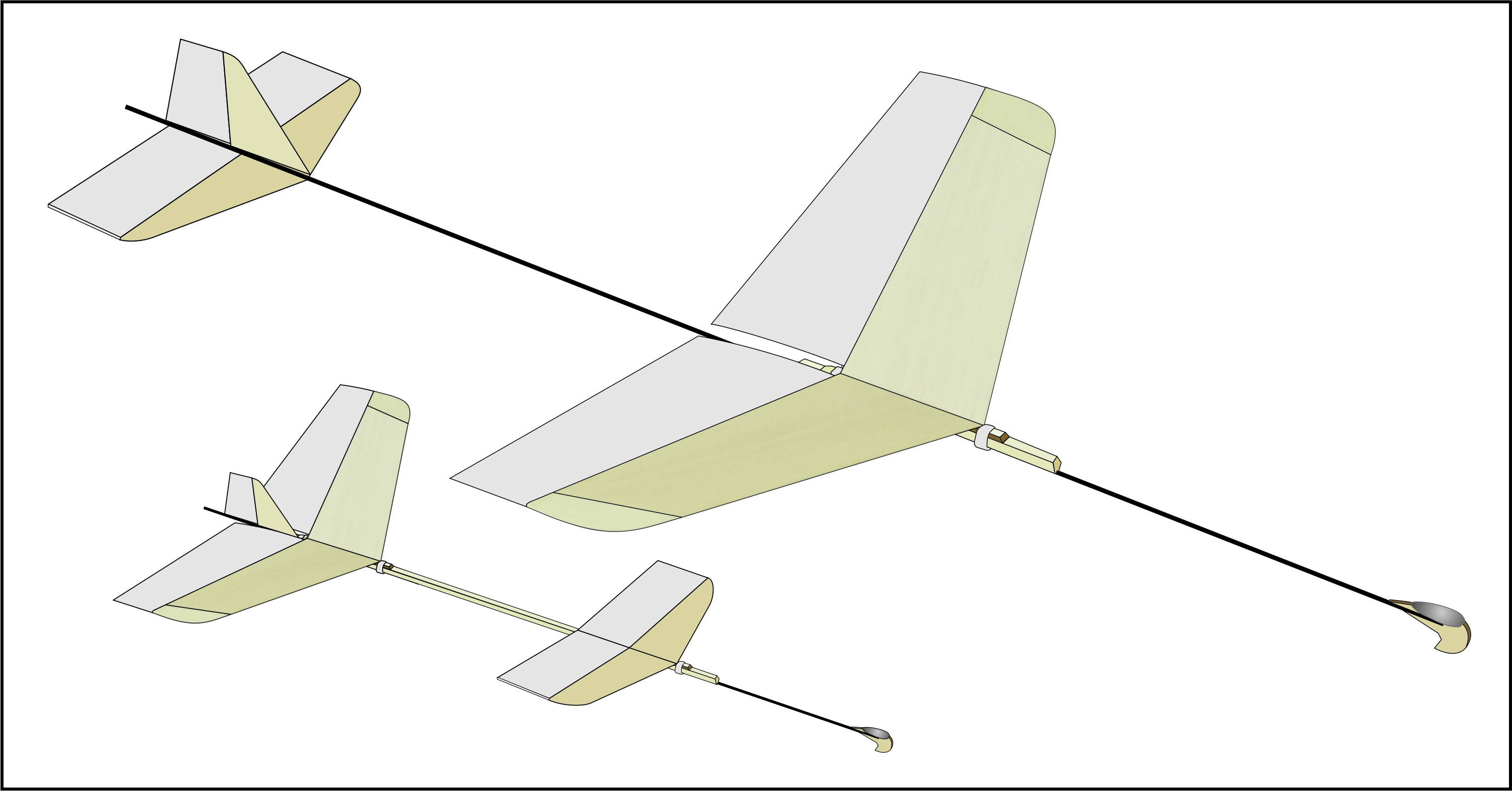 balsa airplane kits rubber band